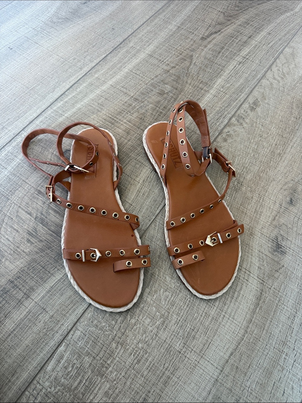 Brown Strap Women's Sandals